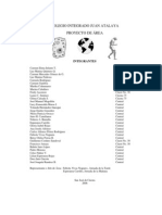 Proyecto de Area Ciencias Naturales