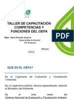 OEFA - Competencias y Funciones