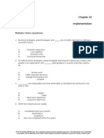 MGT 498 Chapter 10 Answers