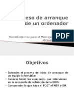 Proceso de Arranque de Un Ordenador