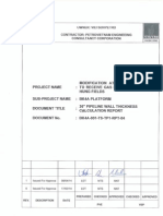 BK4A-001-TS-TP2-RPT-04 - 26 Inch Pipeline Wall Thickness Calculation Report - 1 - 100414