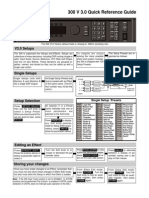 Lexicon 300 Vers.3 Quick Reference Guide