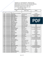 Gazzette MBBS 4th Prof Ann 2014