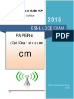 Complete E-Question Bank For Paper-II CM - Chapter 8 To 16 - of BSNL LDCE EXAM 2015 Final PDF