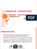 Transistor - Introduction: Bipolar Junction Transistor (BJT)