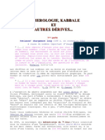 Numérologie, Kabbale Et Autres Dérives PDF