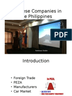 Japanese Companies in The Philippines