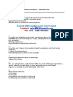 Solved SMU Assignment and Project: Contact PH