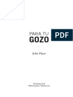 John Piper para Tu Gozo PDF