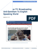 ADL Report "Attacking" Press TV