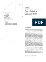 Efectos y Fuentes de Los Contaminantes Del Aire