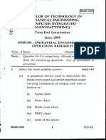 Bachelor of Technology in Mechanical Engineering (Computer Integrated Manufacturing)