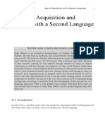 Myers-Scotton 2006 - Chapter 11 Age of Acquisition and Success With A Second Language