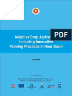 Adaptive Crop Agriculture Including Innovative Farming Practices in Haor Basin - 2009