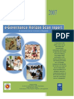 E-Governance Horizon Report 2007 PDF