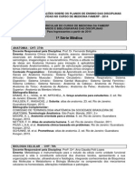 Principais Informacoes Plano de Ensino Medicina PDF