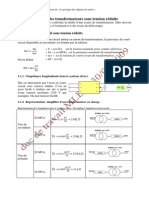 Les Essais Des Transformateurs Sous Tension Reduite