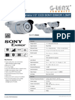 GPCA-2981: Outdoor Ir Camera 1/3" CCD Sony Exmor 1.3Mp