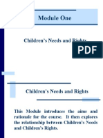 Childrens Rights Curriculum Module 1 Final