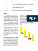 Battery Health Assessment Based On The Quantification of Cross-Leakage