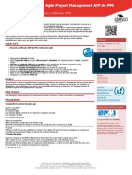 ACP Formation Agile Project Management Atelier de Preparation A La Certification Pmi Acp PDF