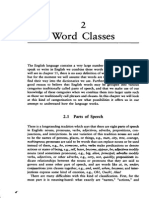 Chapter 2 - Word Class, Wardhaugh.