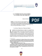 La Contribucion de Adolf Merkl A La Teoria Pura Del Derecho