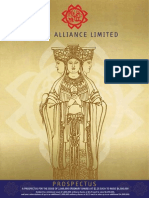 Mazu Alliance Limited Prospectus