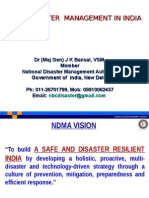 Ict in Disaster Management in India