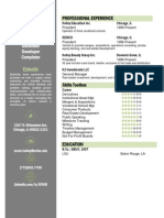 Vitae Resume Template