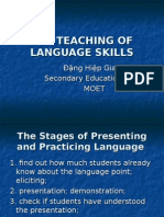 The Teaching of Skills