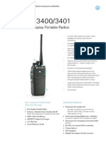 Motorola DP 3400 - DataSheet