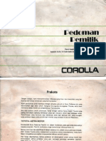 Buku Manual Toyota Corolla AE92