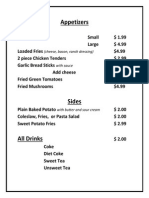 Full Menu PDF