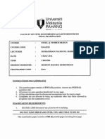 Baa3223 - Steel & Timber Design