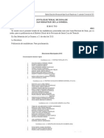 Listas Electorales A Los Ayuntamientos de La Gomera