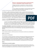 FACTS: The Petitioner Is A Minor and A Resident of The Philippines. Private Respondent Northwest