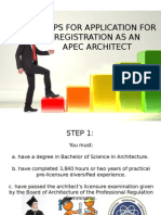 APEC Architects Steps