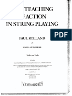 Paul Rolland - Teaching of Action in String Playing PDF