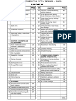 Civil Specification