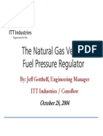 NGV Fuel Pressure Regulator