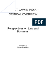 Patent Law in India