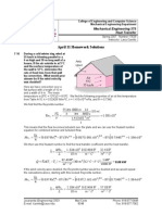 April 11 Homework Solutions: Mechanical Engineering 375 Heat Transfer