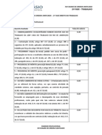 Gabarito Direito Do Trabalho 2 Fase OAB