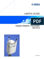 WXT510 User Guide in English Statie Meteo Vaisala