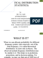 Theoretical Distribution Statistics)