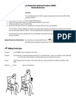 HEP-Hip Open Reduction Internal Fixation (ORIF) Exercises