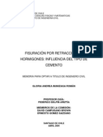 Fisuración Por Retracción en PDF