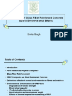 Degradation of Glass Fiber Reinforced Concrete Due To en