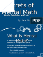 Mental Math